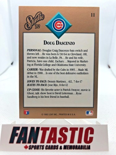 Chicago Cubs IP Autograph Cards YOU PICK - In Person Signed Baseball Cards Auto - Picture 47 of 227