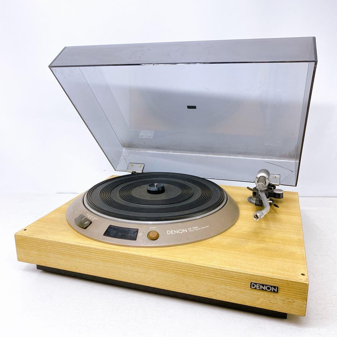 Denon DP-1000 DP-1700 Direct Drive Turntable Record Player T