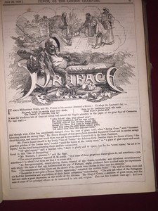 Details About Antique Punch Or The London Charivari Almanack 1890 Humour Victorian Magazine - 