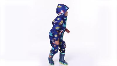 Paw Patrol Blue Marshall Rubble Chase All-Over Print Puddle