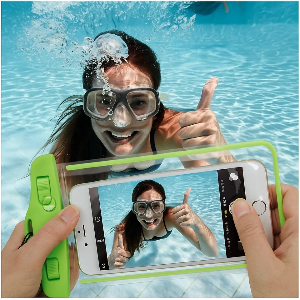 ⚡Waterproof Phone Holder BAG with LANYARD for iPhone, samsung, All Smart phone - Image 3 of 3