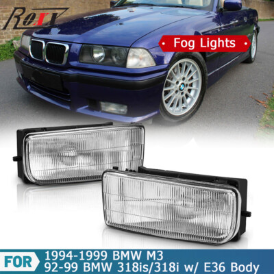 1992-1999 Fog Lights for BMW M3/E36 318i 318is 318ti 320i 323i 323is 3 Series