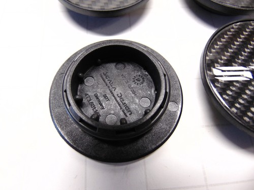 Neu Original Lamborghini Huracan Sto Carbon Faser Rad Kappen Mitte Set Mit 4 - Bild 5 von 6