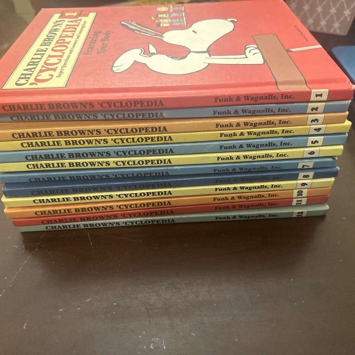 Charlie Brown's Cyclopedia 1980.1990年代 Vintage 1980 Charlie Brown Cyclopedia Hardcover Children's
