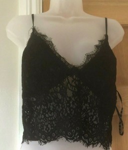 black strappy bralette top