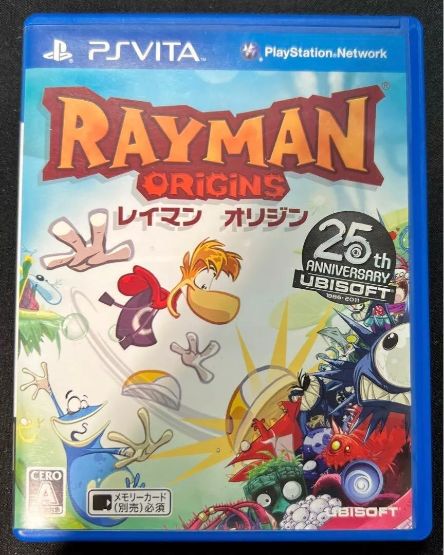 PS VITA RAYMAN LEGENDS & RAYMAN ORiGiNS 2 Games Set Japan import UBISOFT