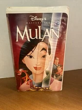 MULAN 1999 VHS  Clamshell Case #12747 