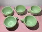 VTG Jadite Fire-King Heavy-Duty Restaurant Ware 6 oz. cup,G295  ca 1948-1951.