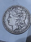1901-O Morgan Silver Dollar Fine
