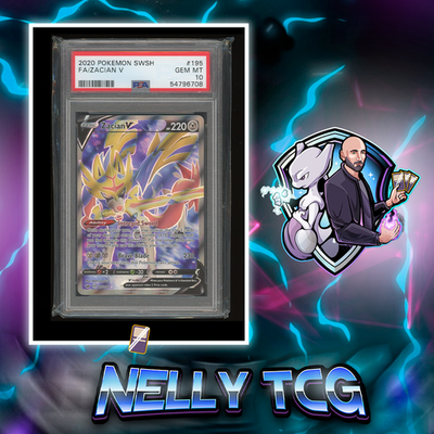 2020 Pokemon - Zacian V #195 FULL ART - PSA 10 GEM MINT | eBay