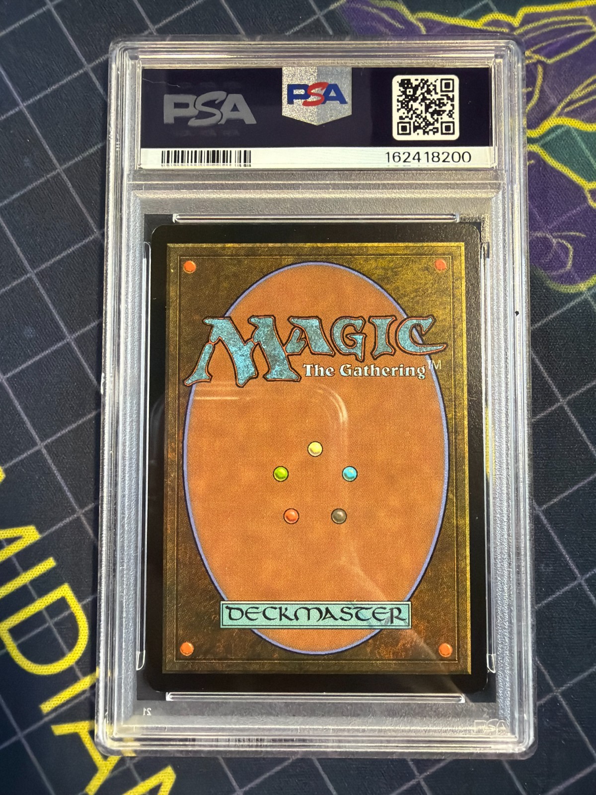 PSA 8 MTG Eggnogger's Stache 0001 2024 Holiday Promo Foil view 2