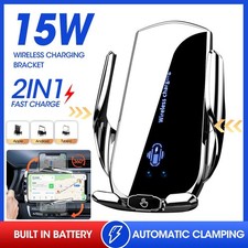 Handyhalterung Auto Mit Ladefunktion Qi Wireless Charger Kfz Handy Halterung