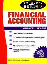 Schaum's Outline of Financial Accounting Paperback Jae K., Siegel