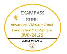 3V0-24.25 Advanced VMware Cloud Foundation 9.0 vSphere Kubernetes Service ! 61QA