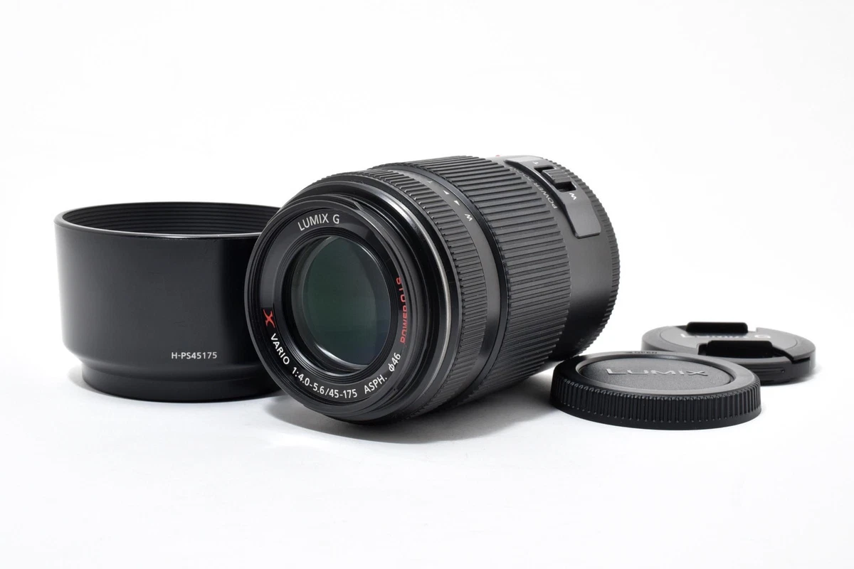 Panasonic LUMIX G X Vario Micro Four Thirds 45-175mm Focal Camera