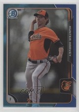 2015 Bowman Draft Chrome Blue Refractor 70/150 Hunter Harvey #76 2p1