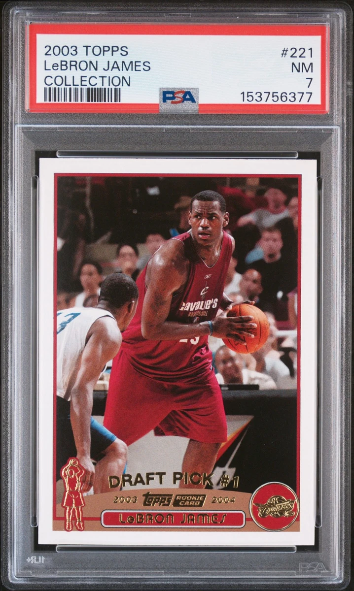Topps LeBron James Basketball Rookie Sports Trading Cards for sale