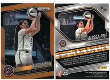 2025 Panini Prizm WNBA #78 Alissa Pili Orange Prizms #/99