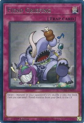 Fiend Griefing - TAMA-EN059 - Rare - 1st Edition - Near Mint