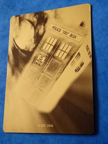 Doctor Who Battles In Time SUPER ROSE 2006 Rare Gold Rose Card Golden Ticket UM - Picture 11 of 12