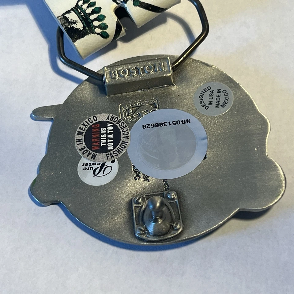 Hebilla de cinturón del equipo de baloncesto Boston Celtics NBA Foto 2 de 4