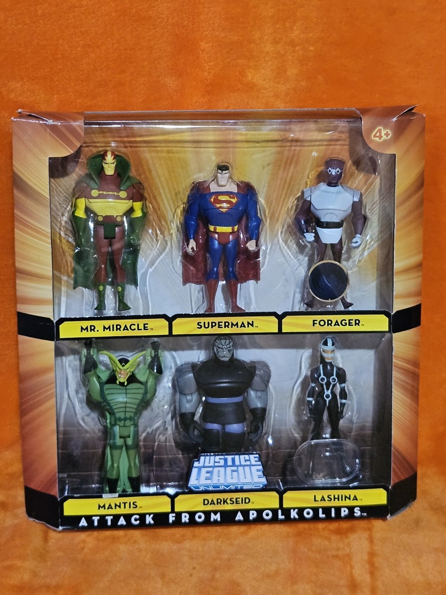 2008 Justice League Attack from Apokolips 6-Figure Set Darkseid +