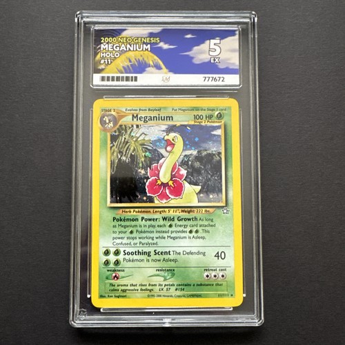 Meganium (Unlimited) graded ACE 5 for sale on eBay