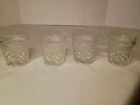 Set of 4 Vtg. Anchor Hocking Wexford Rocks Old Fashion Glasses 3 3/4"