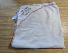 Unbranded Mommy's Girl 100 Percent Polyester Micro Fiber White Hooded Bath Towel