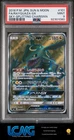2018 Pokemon Japanese Sun & Moon Sky-Splitting Charisma #101 Rayquaza Gx PSA 9