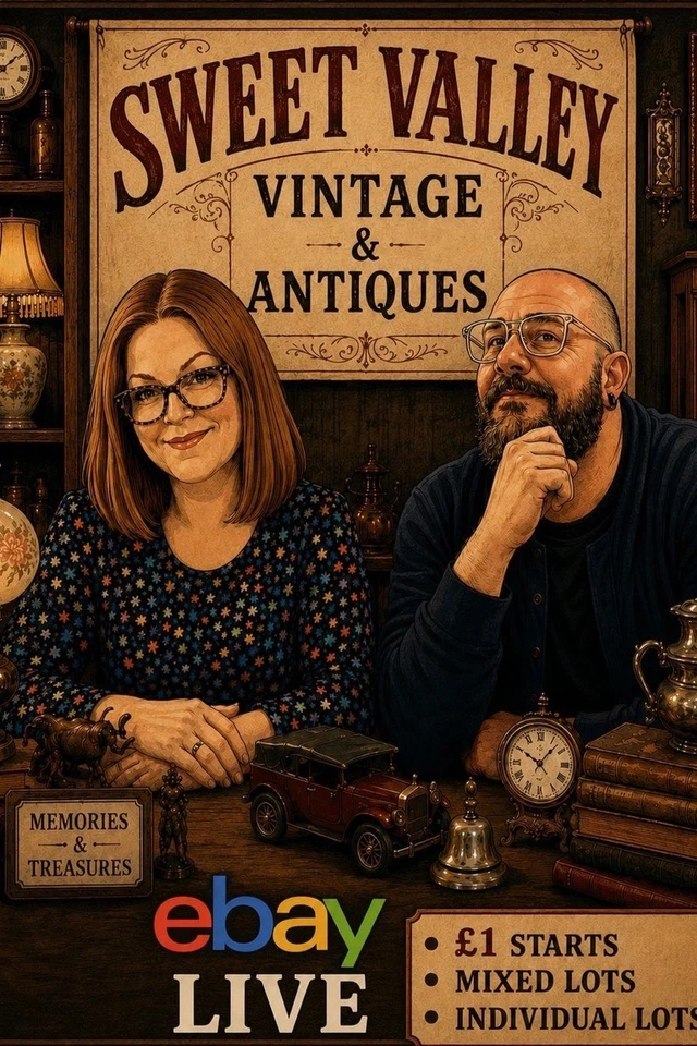 Starts from £1 mixed and individual handpicked vintage and antique lots