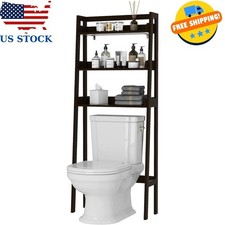 Over The Toilet Storage, 3-Tier Bathroom Shelves Over Toilet, Behind Toilet