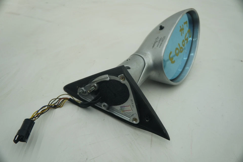 Conjunto de espejo retrovisor puerta conductor izquierdo Argento plateado 65731810 OEM Ferrari 360 2004 Foto 4 de 4