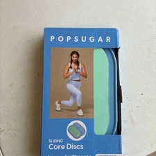 POPSUGAR Sliding Core Discs Yoga Home Fitness Workout