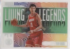 2019-20 Panini Illusions Living Legends Emerald Yao Ming #13 HOF 1q9