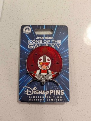 Disney 2026 Star Wars Icons Of The Galaxy Rebel Pilot X Wing LE Pin