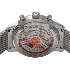 BREITLING Top Time B01 Deus AB01765A1B1A1 Black White Dial Watch 5