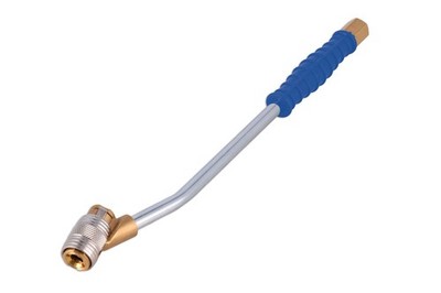 Laser Tools Twin Head Lock On Tyre Valve Connector Length 230mm 1/4'' BSP 9368