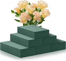 6 Pcs Floral Foam Blocks Foam for Flower Arrangements 5.5"L x 3.1"W x 1.7"H