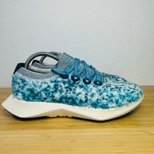 Allbirds WD2 W10 Women's Wool Runner Mizzles Blue Speckle Sneakers Size 10