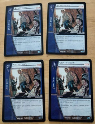 MARVEL VS TCG MMK-131 Shakedown Common X4