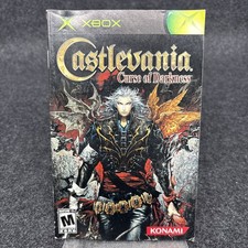 Castlevania Curse Of Darkness Manual Only Xbox - Authentic Great Condition