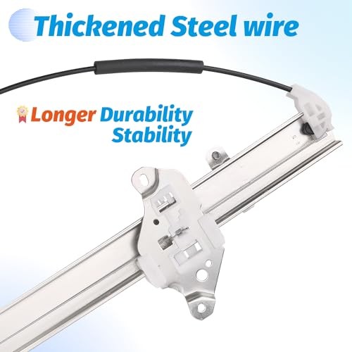 Front Right Passenger Side Window Regulator Wtih Motor Compatible with Nissan - Picture 5 of 6