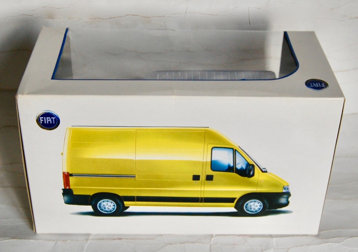 Norev 1/24 Scale Diecast. Fiat Ducato. 771070. Dark Blue. Mint