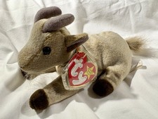 TY Beanie Baby Goatee 1998 The Goat Retired with Tags Excellent Condition