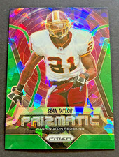 2025 Panini Prizm Sean Taylor Prizmatic Green Ice SSP Washington NFL Football