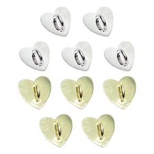 10 Pcs Mobile Phone Case Self-adhesive Buckles Phone Cover Buckle Decor