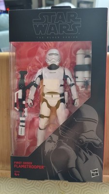 Hasbro - Star Wars - The Black Series - #16 First Order Flametrooper - Act. Fig.