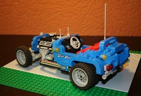 Lego Technic 5541 Hot Rod Speedster with instructions