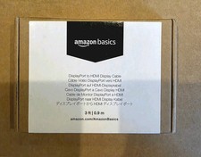 Amazon Basics DisplayPort to HDMI Cable